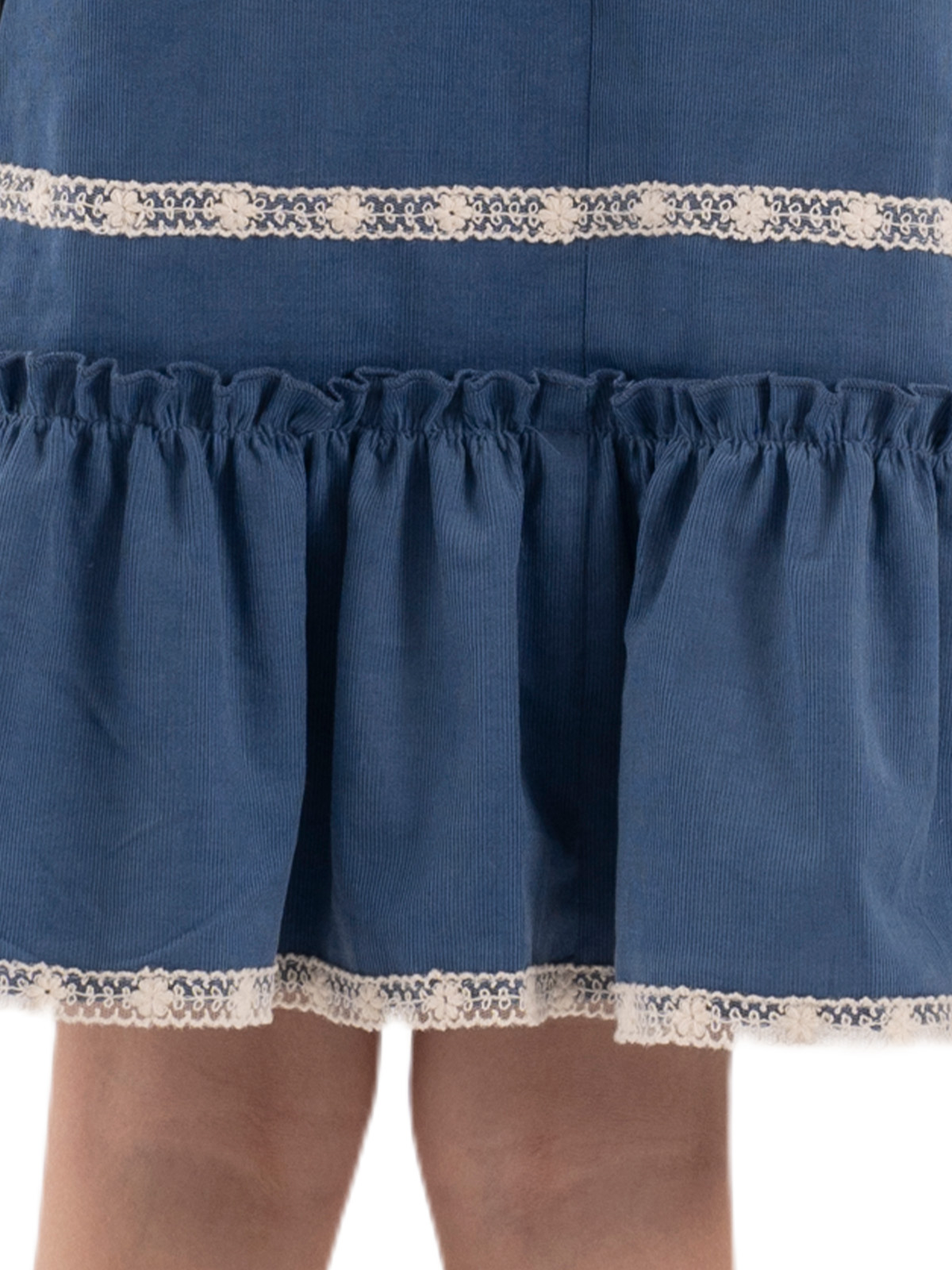 Платье для девочки О67146 (синий)