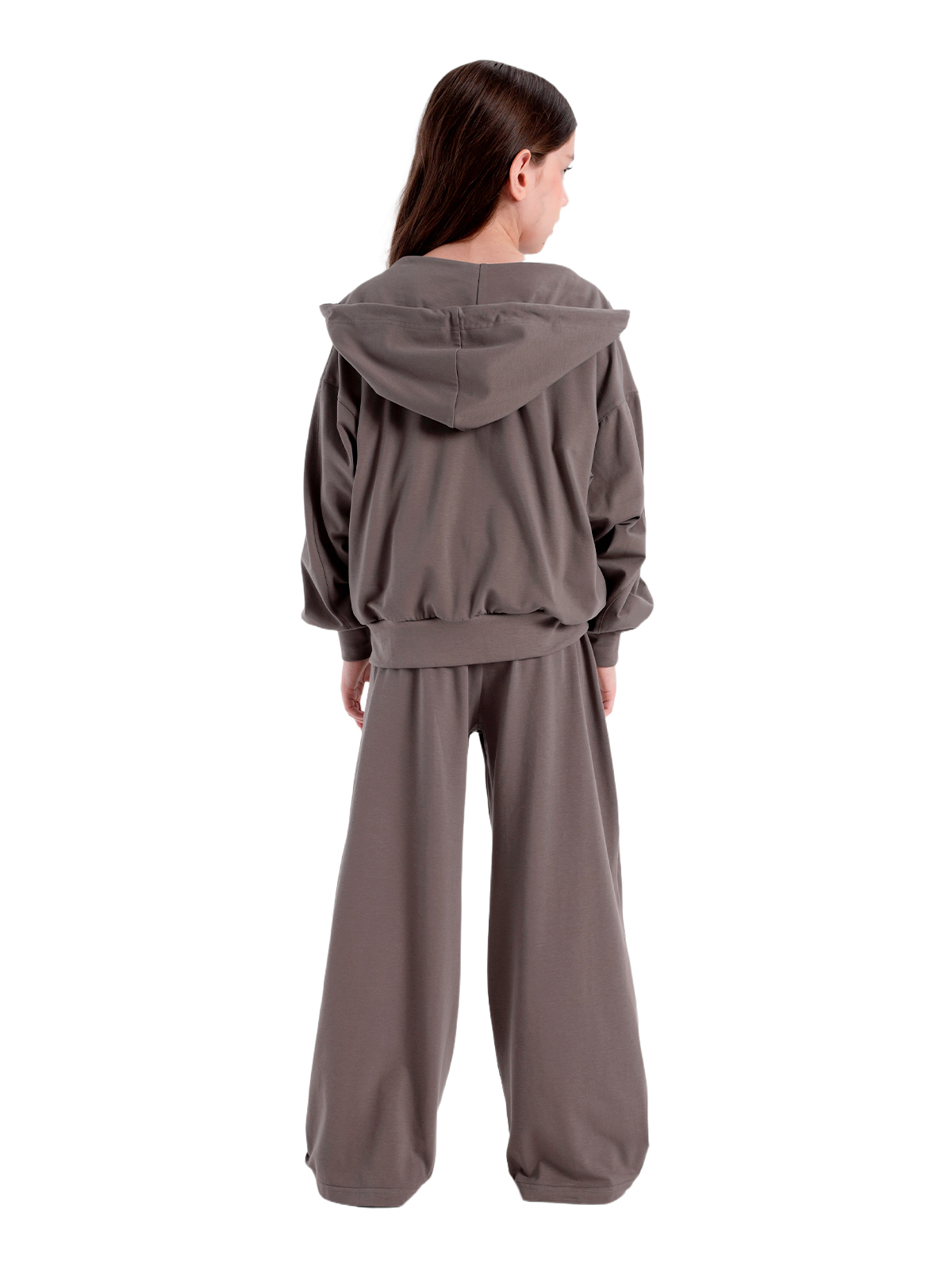 Джемпер для девочки О57278 (серый)