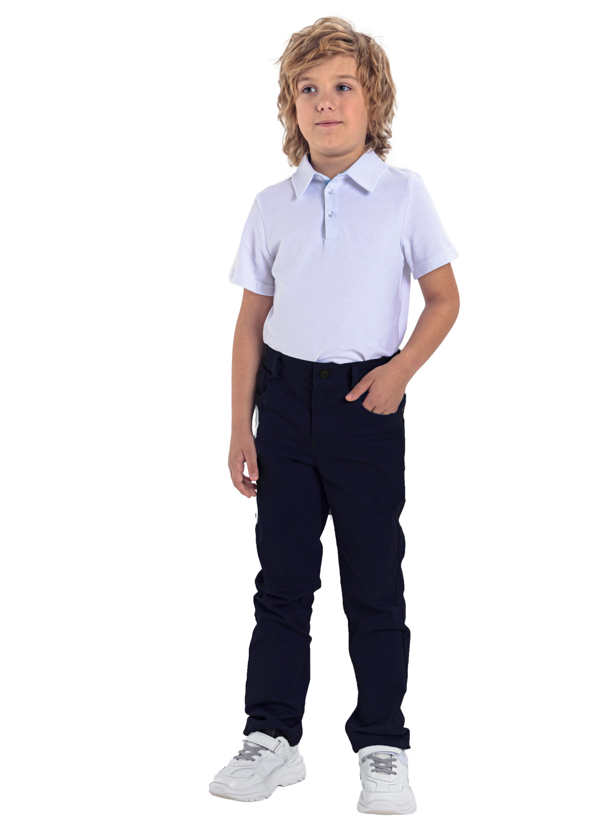 Джемпер для мальчика О15129 (белый)