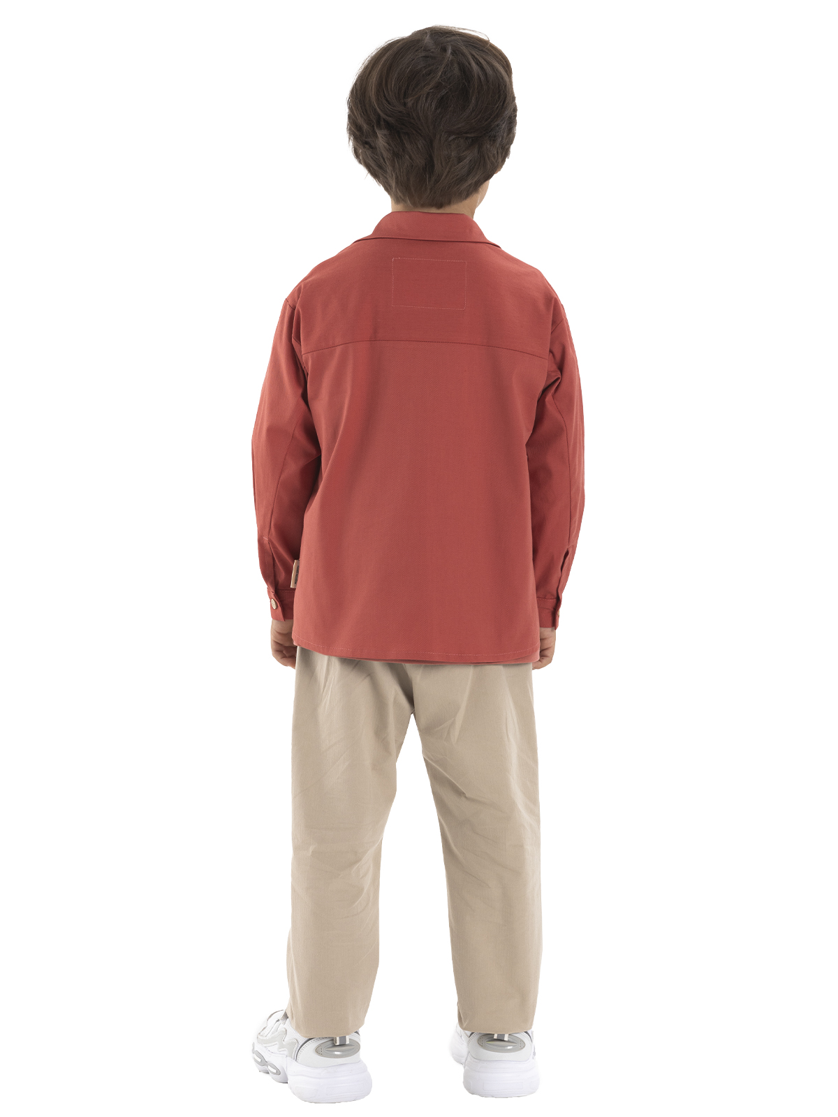 Брюки для мальчика О46956 (бежевый)