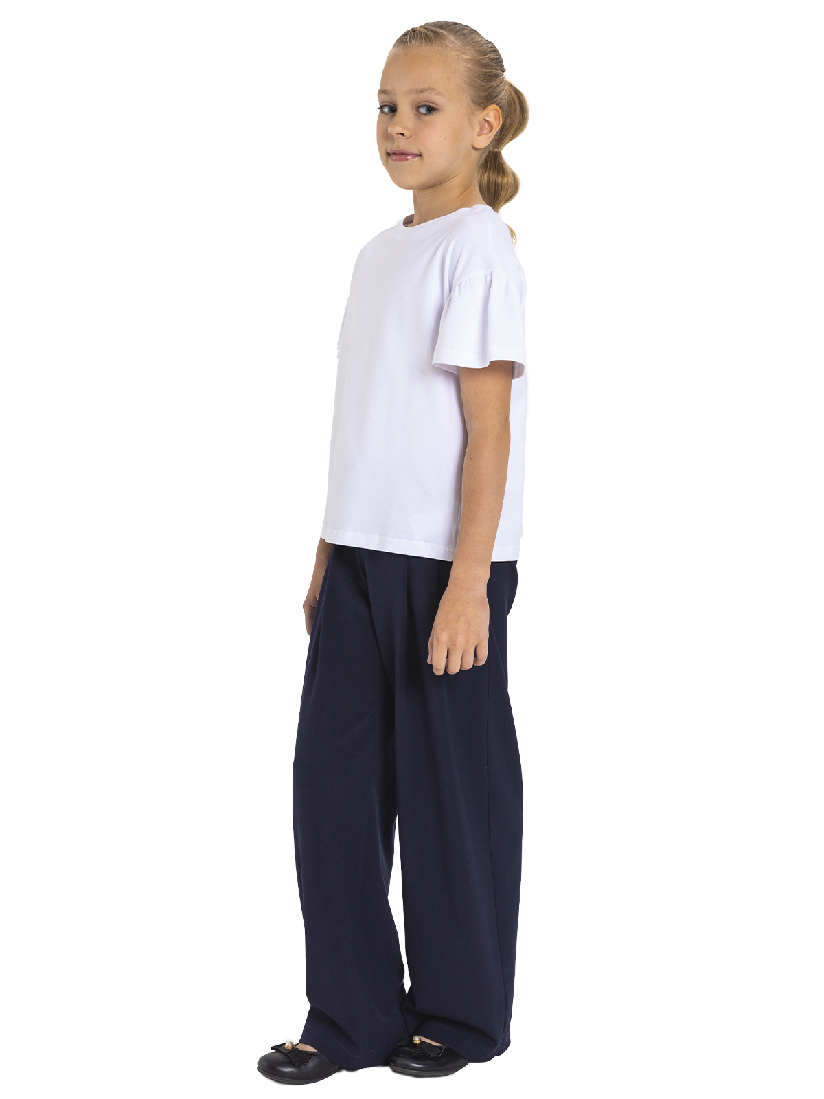 Джемпер для девочки О76450 (белый)