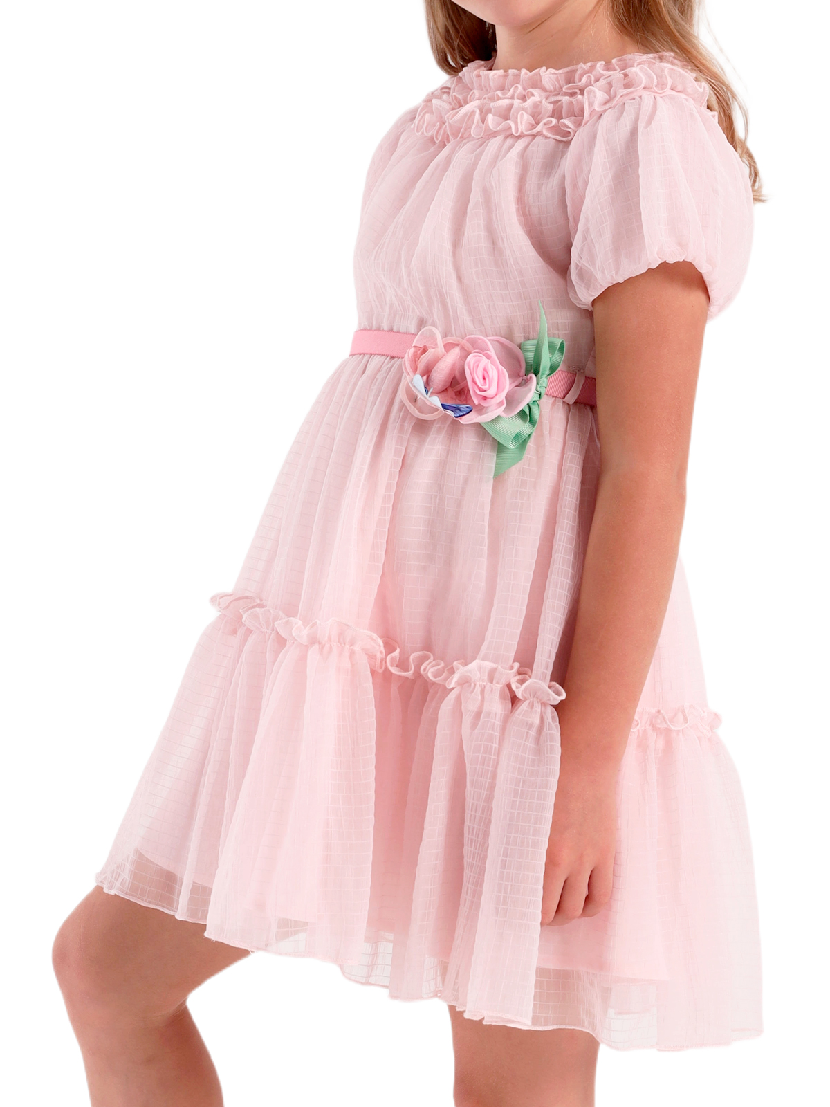 Платье для девочки О57241 (розовый)