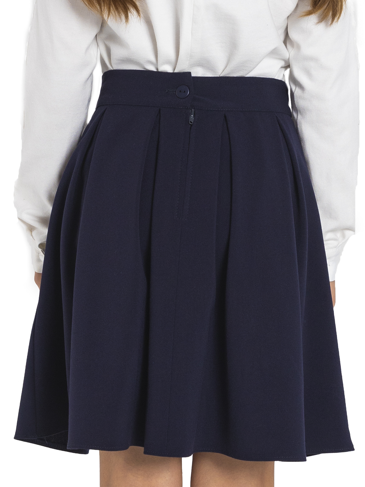 Юбка для девочки О77037 (синий)