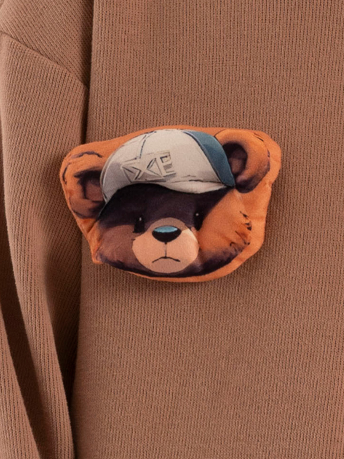 Джемпер для мальчика О37121 (коричневый)