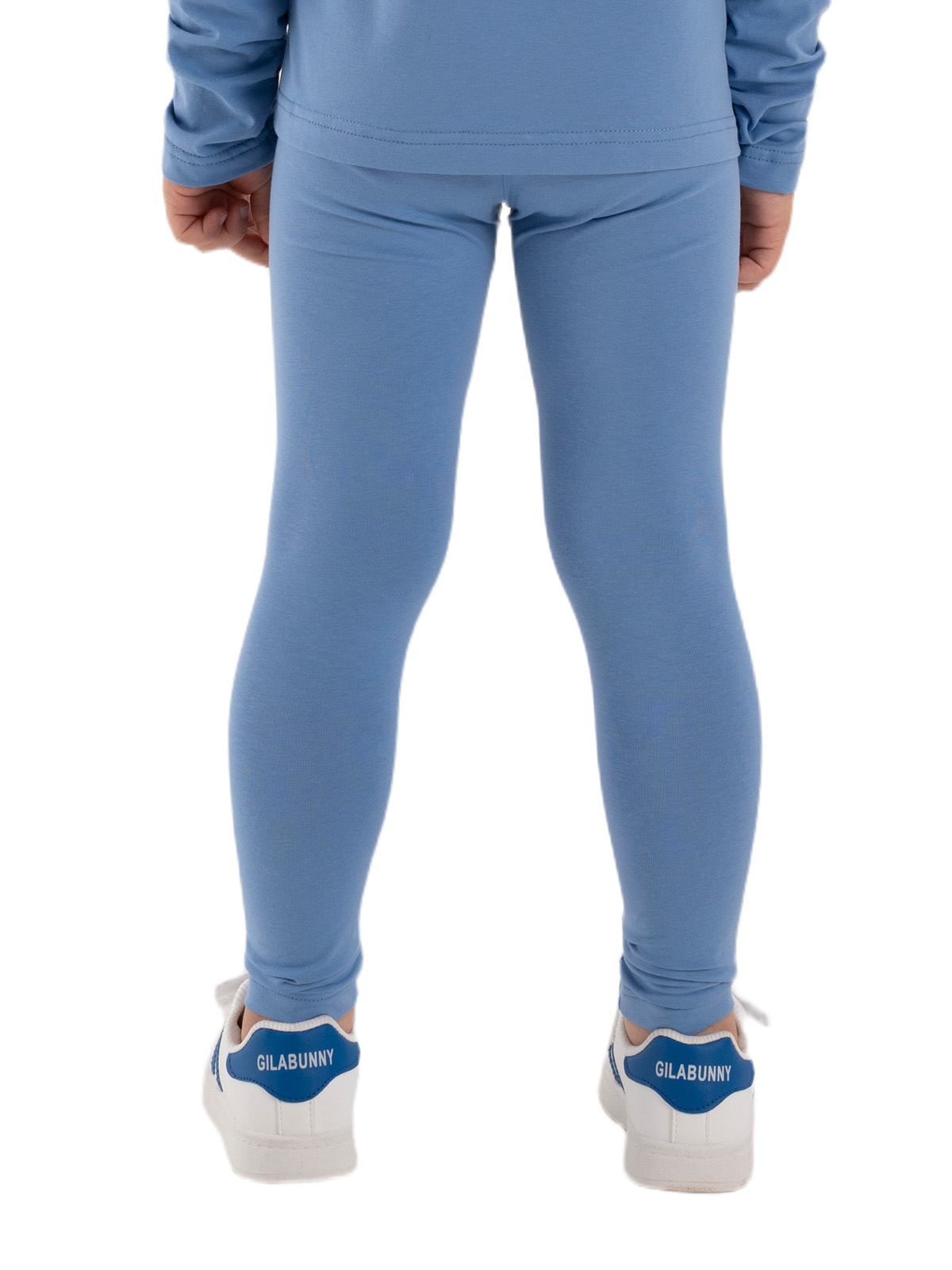 Брюки для девочки О67158 (синий)