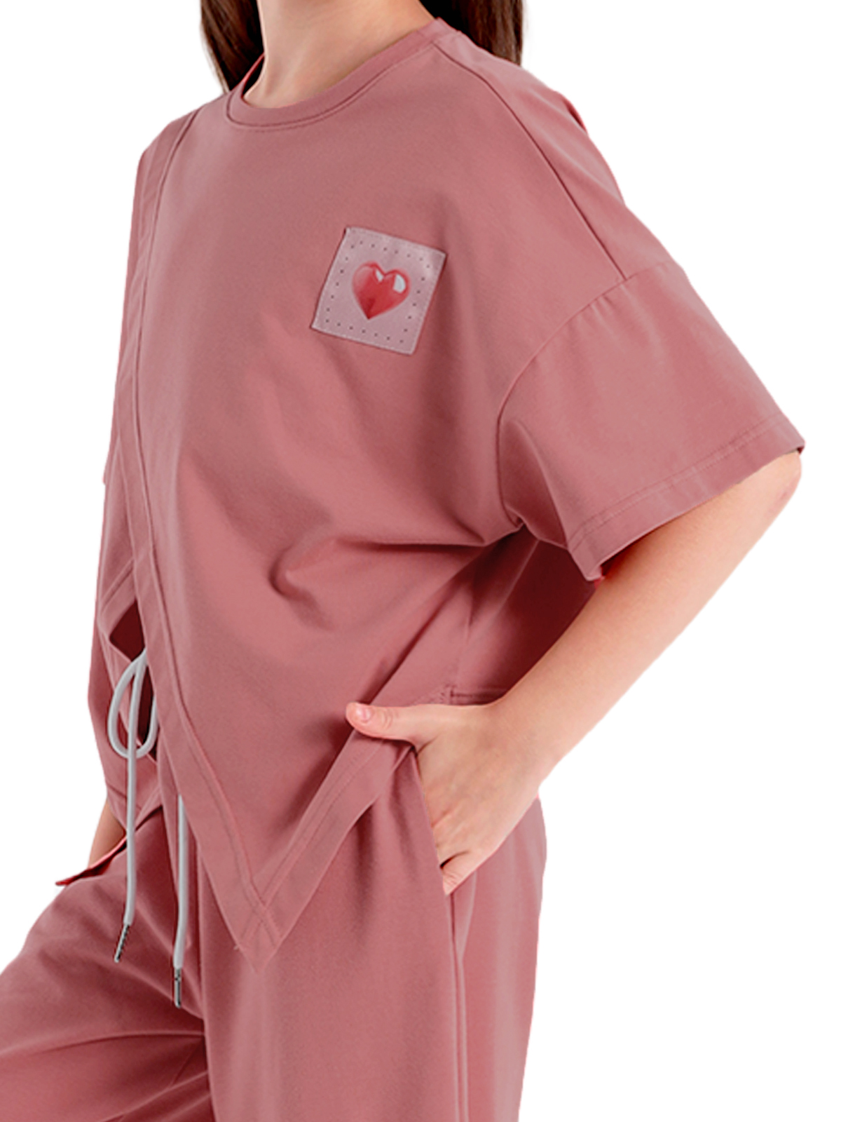 Джемпер для девочки О57276 (красный)