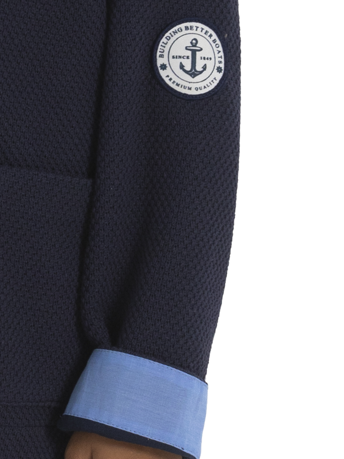 Джемпер для мальчика О46890 (синий)