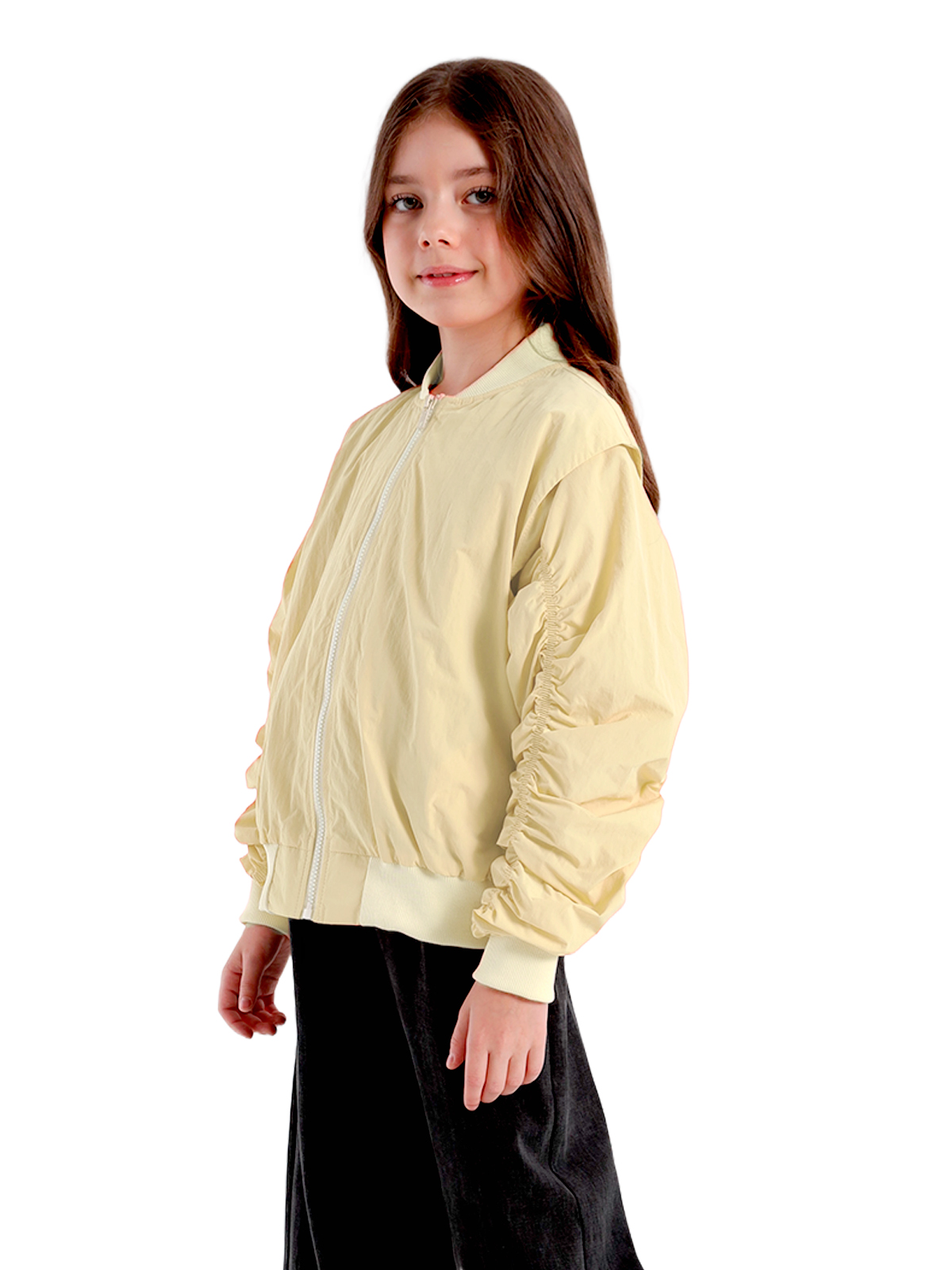 Куртка для девочки О57272 (желтый)