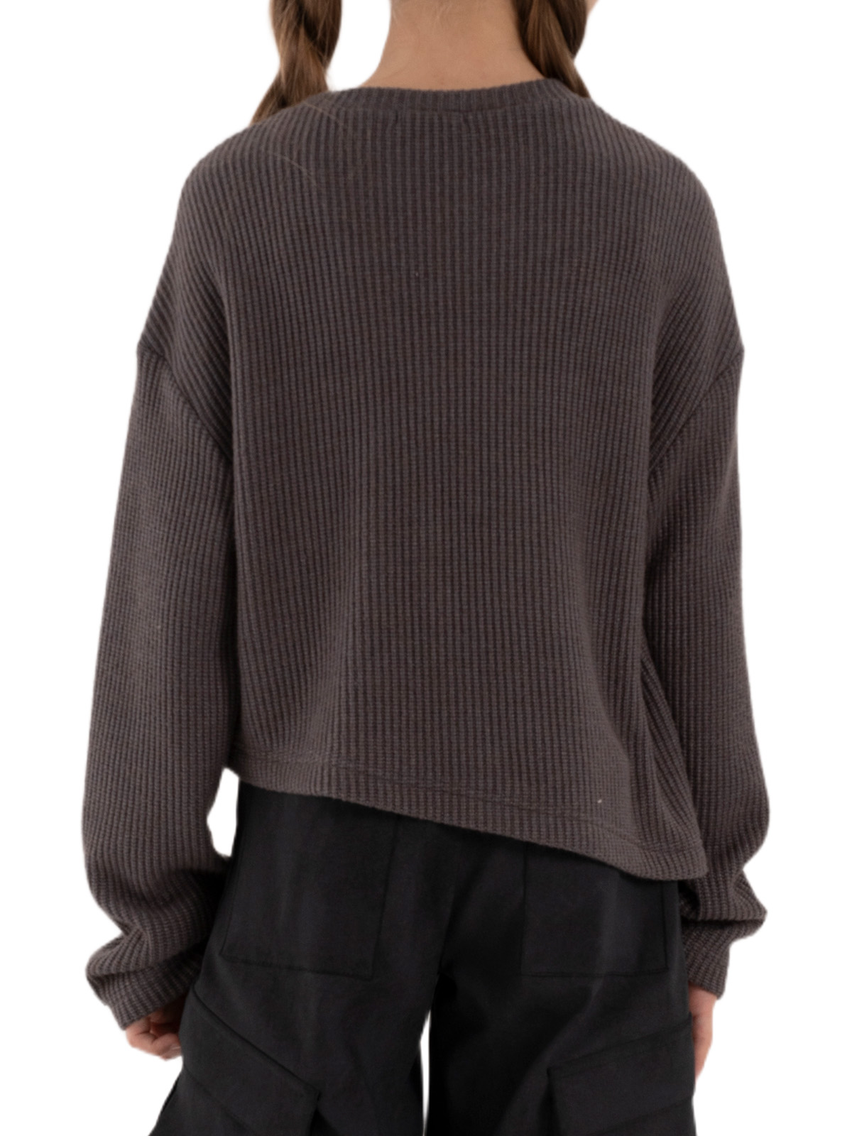 Джемпер для девочки О67074 (серый)