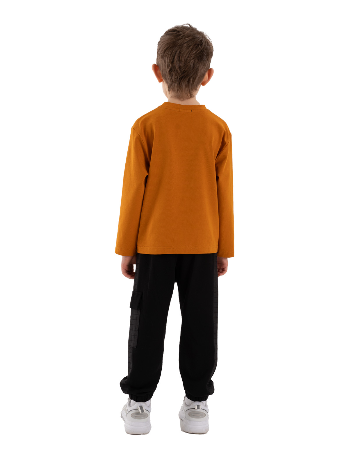 Джемпер для мальчика О37178 (коричневый)