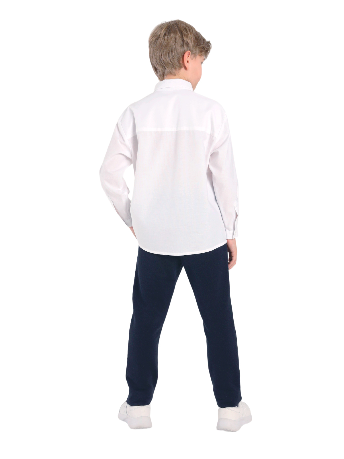 Верхняя сорочка для мальчика О17065 (белый)