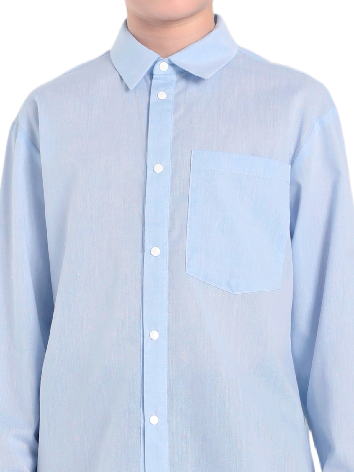 Верхняя сорочка для мальчика О17065 (голубой)