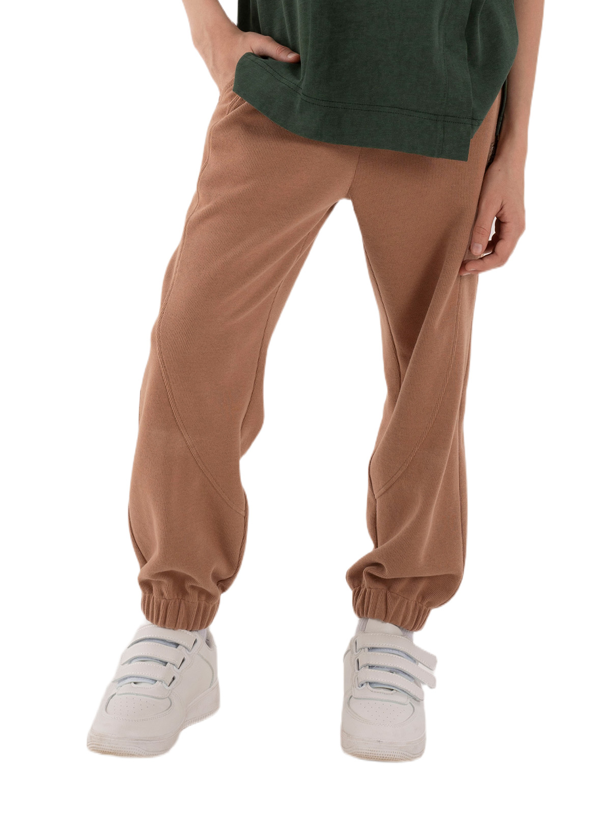 Брюки для мальчика О37170 (коричневый)