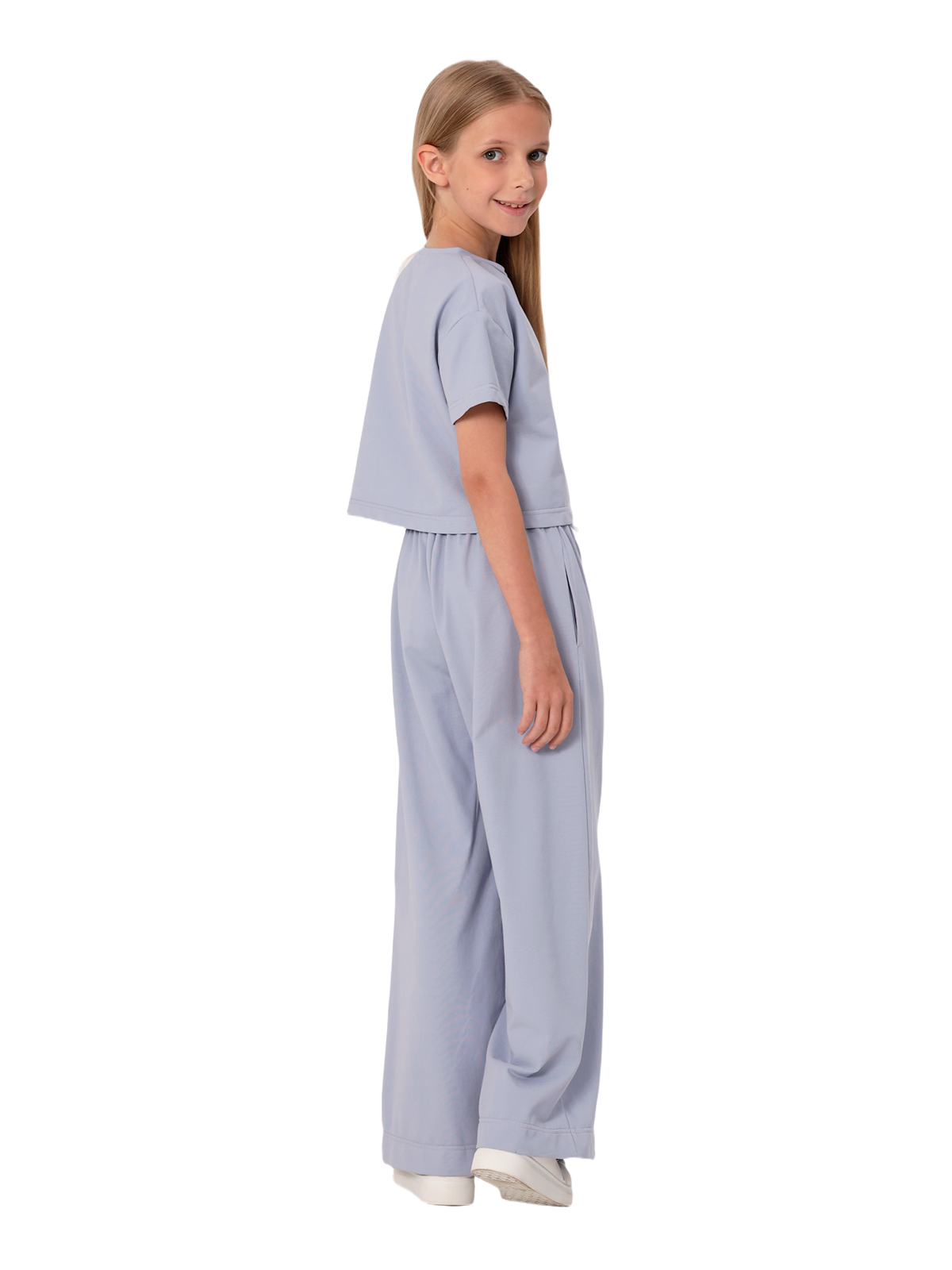 Комп.:джемп.,брюки для девочки О56910 (сиреневый)