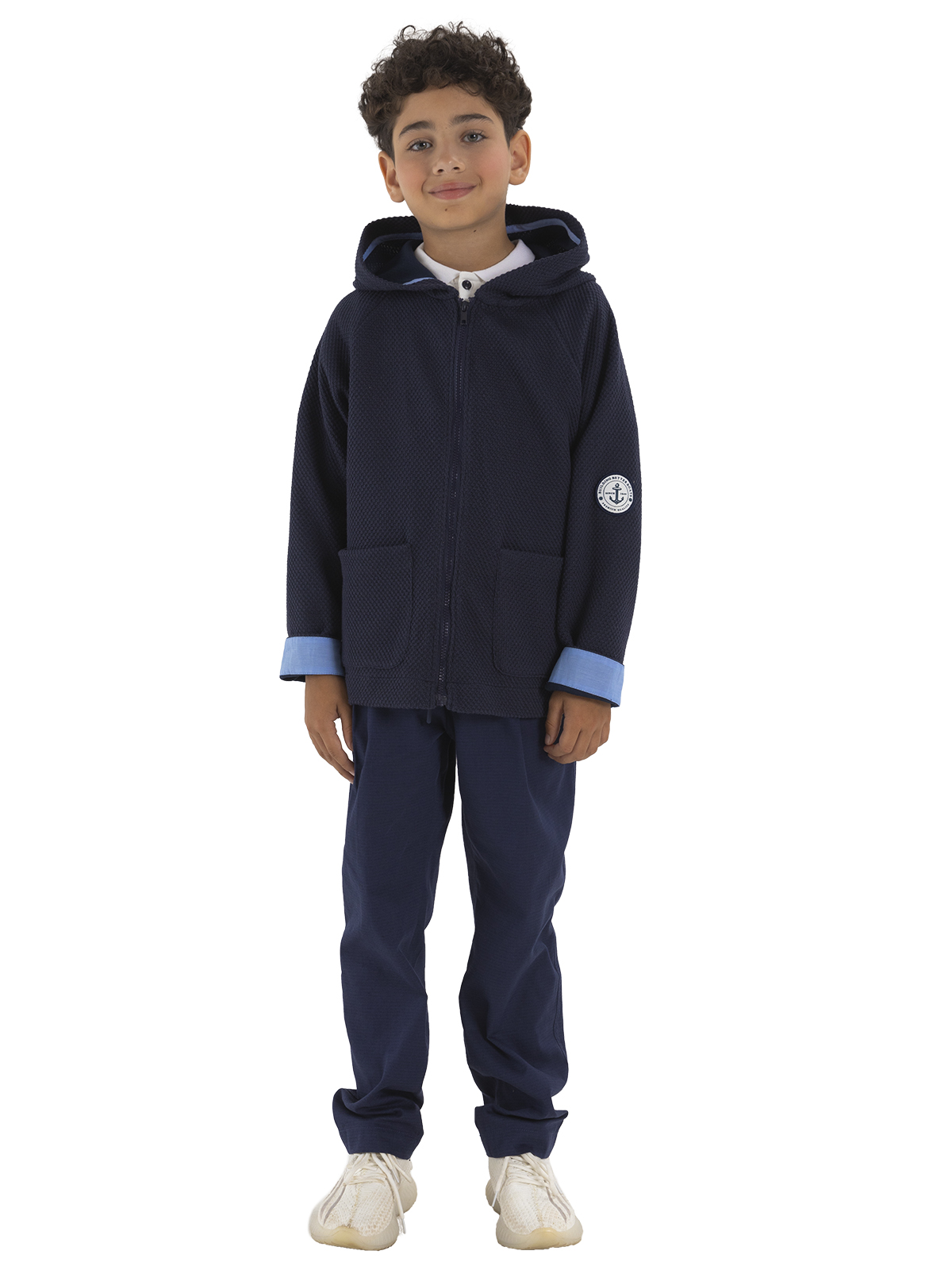 Джемпер для мальчика О46890 (синий)