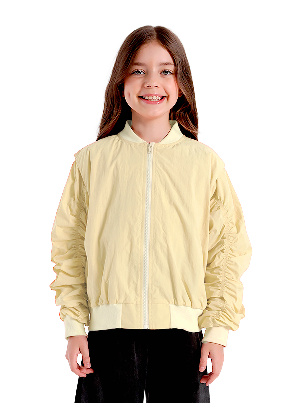 Куртка для девочки О57272 (желтый)