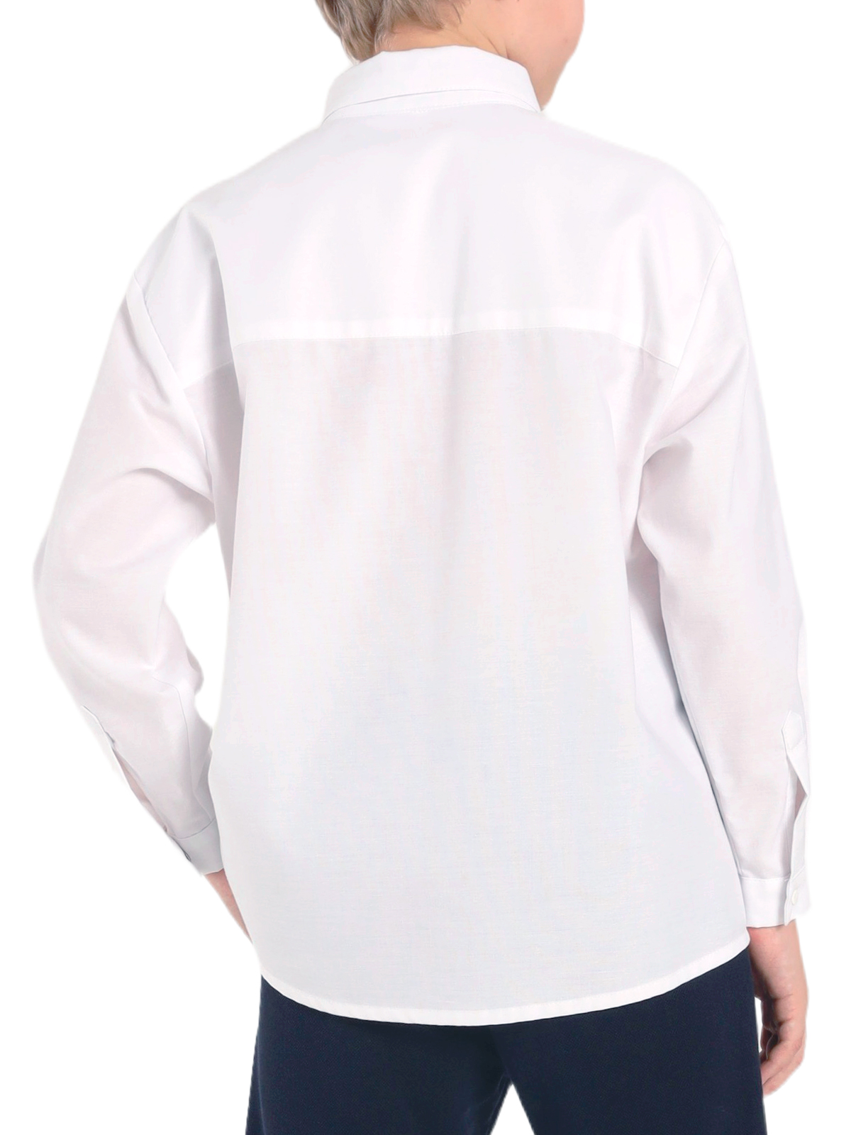 Верхняя сорочка для мальчика О17065 (белый)