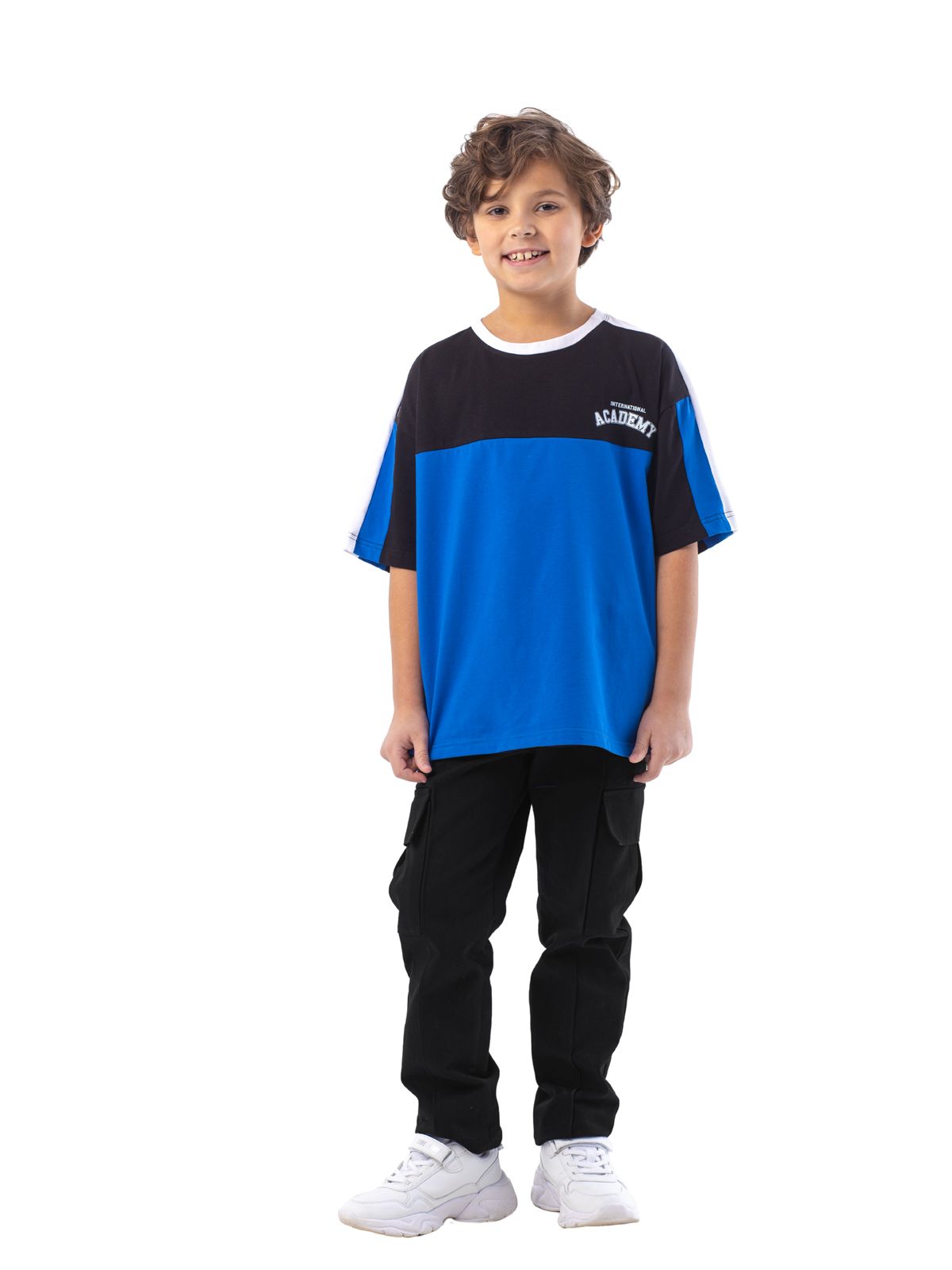 Брюки для мальчика О36668 (черный)