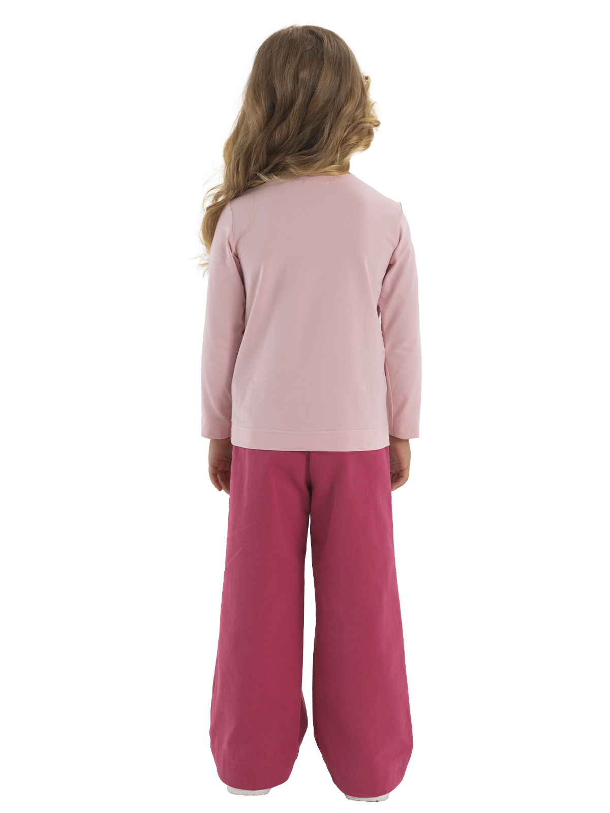 Брюки для девочки О56806 (розовый)