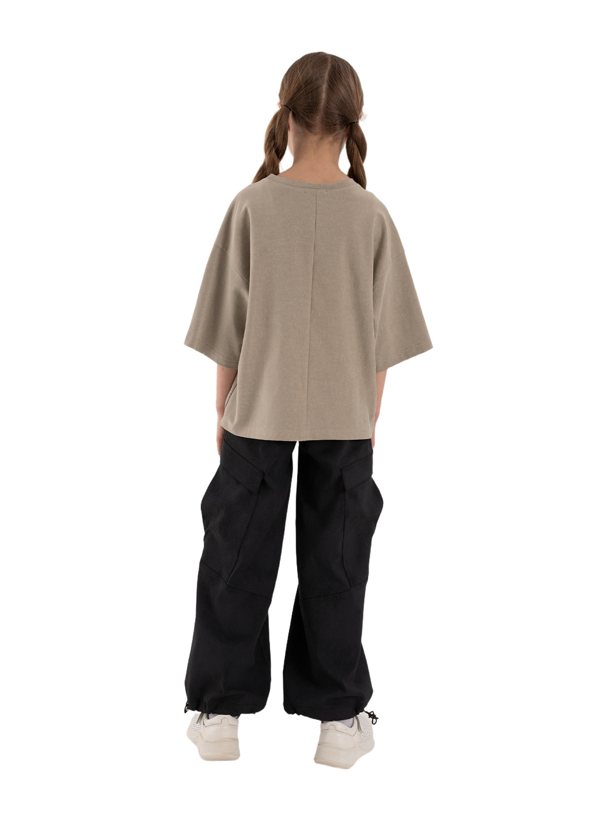 Джемпер для девочки О67078 (хаки)