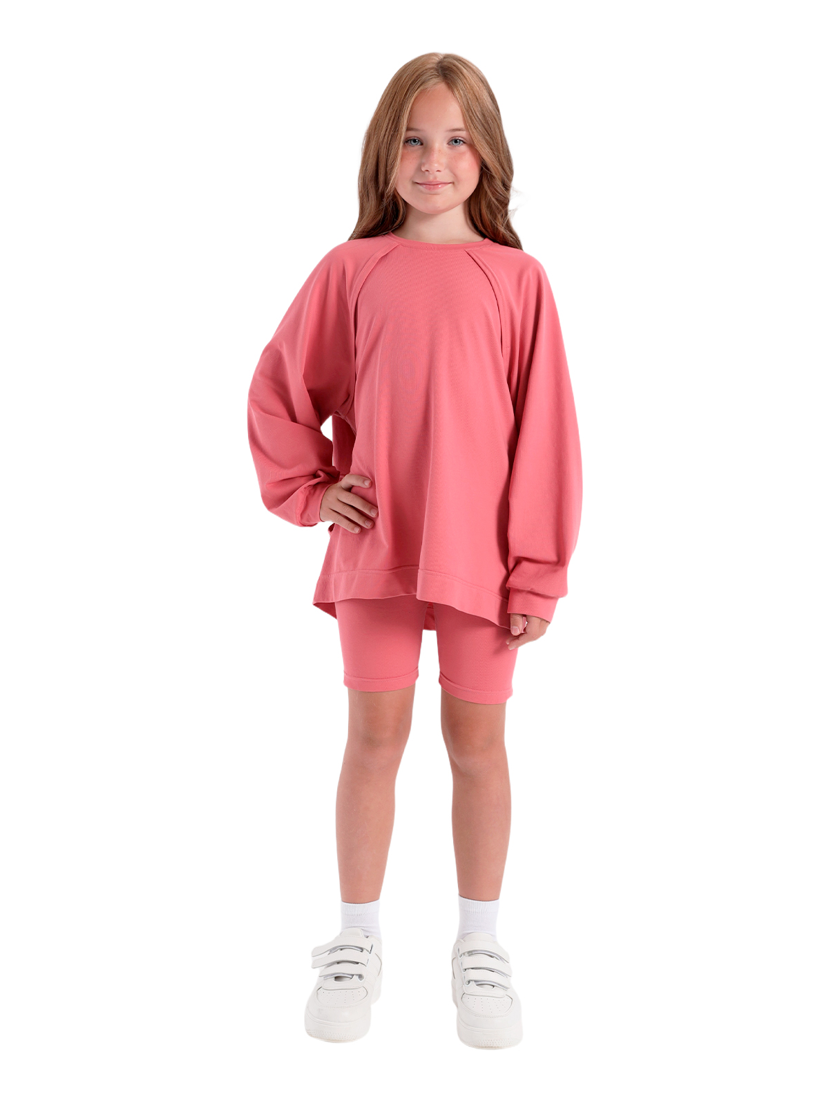 Джемпер для девочки О57282 (красный)