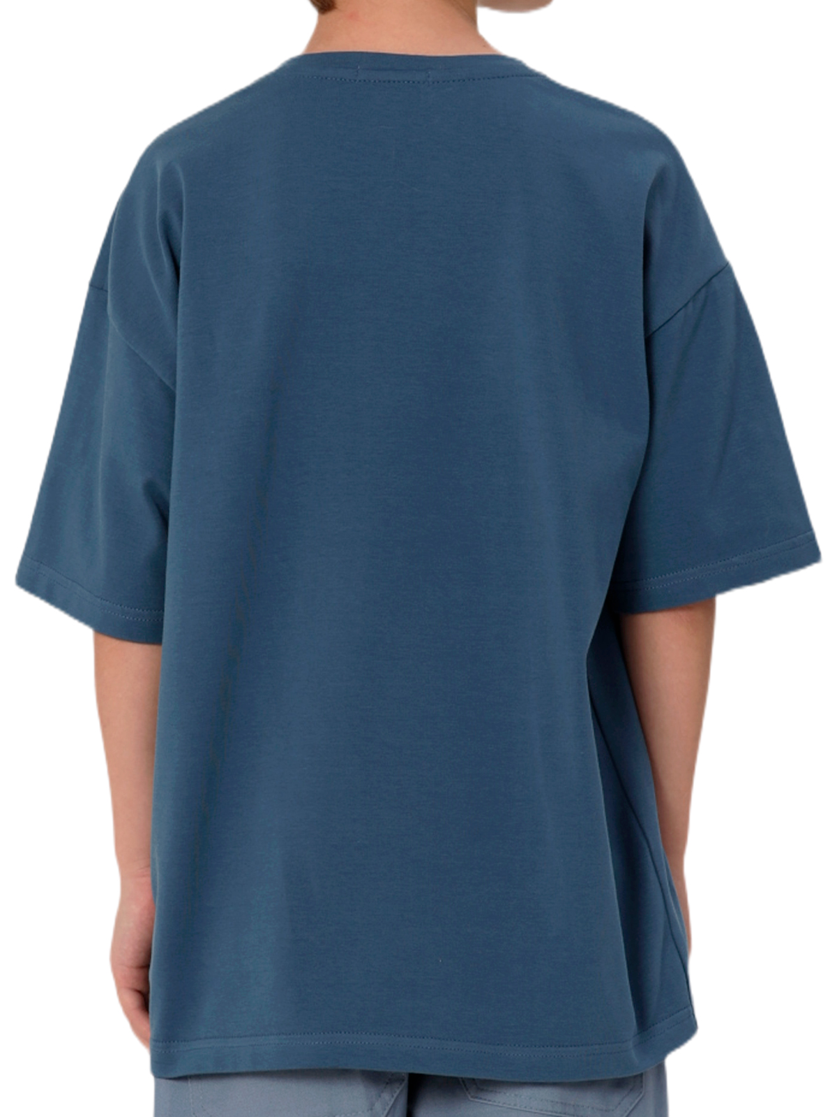 Джемпер для мальчика О47331 (деним)