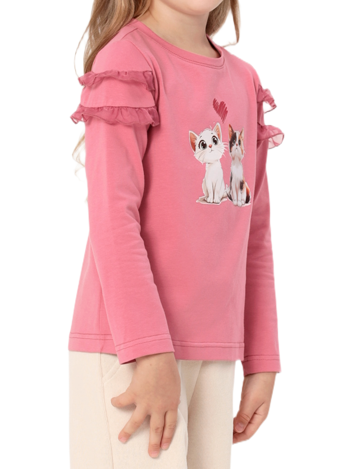 Джемпер для девочки О57307 (розовый)