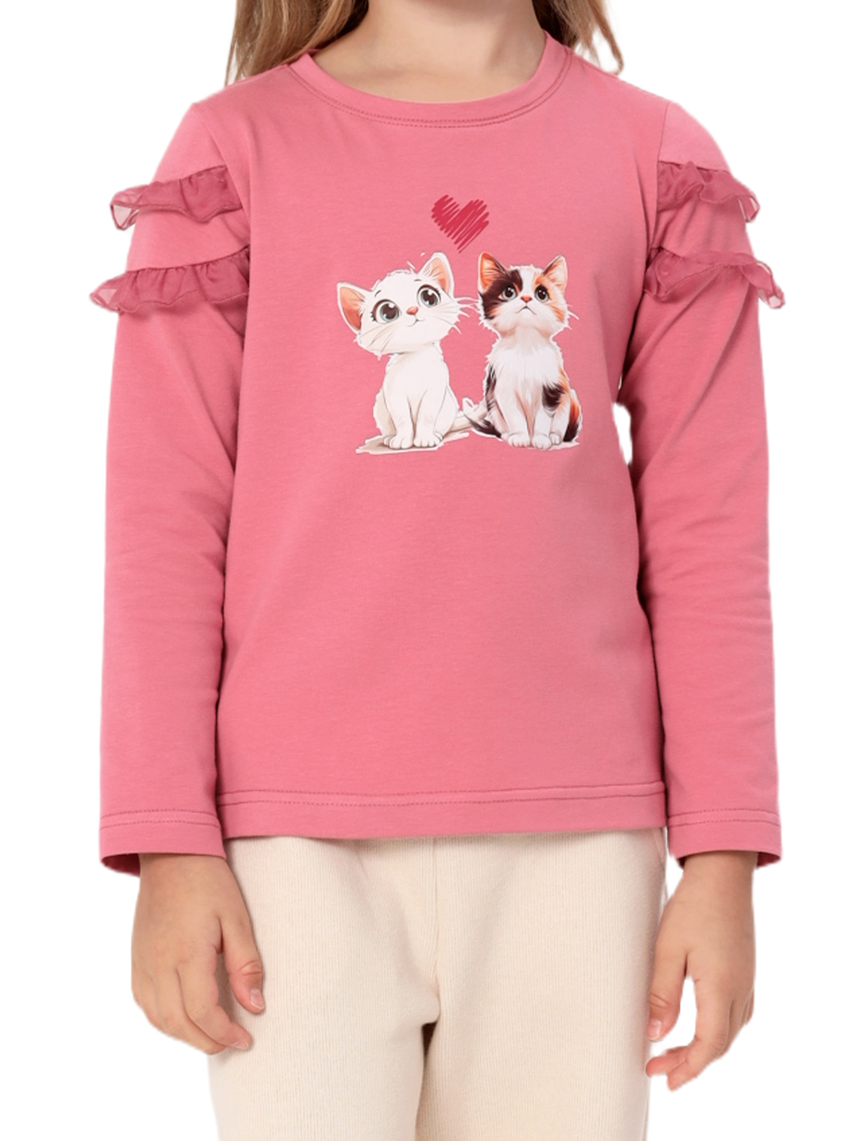 Джемпер для девочки О57307 (розовый)