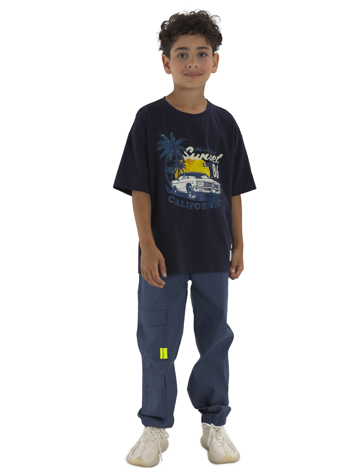 Джемпер для мальчика О46882 (синий)