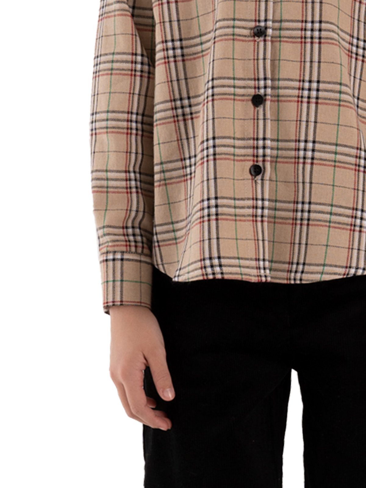 Блузка для девочки О67073 (бежевый)