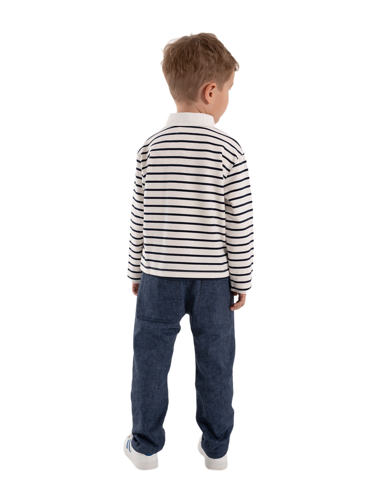 Брюки для мальчика О37123 (деним)