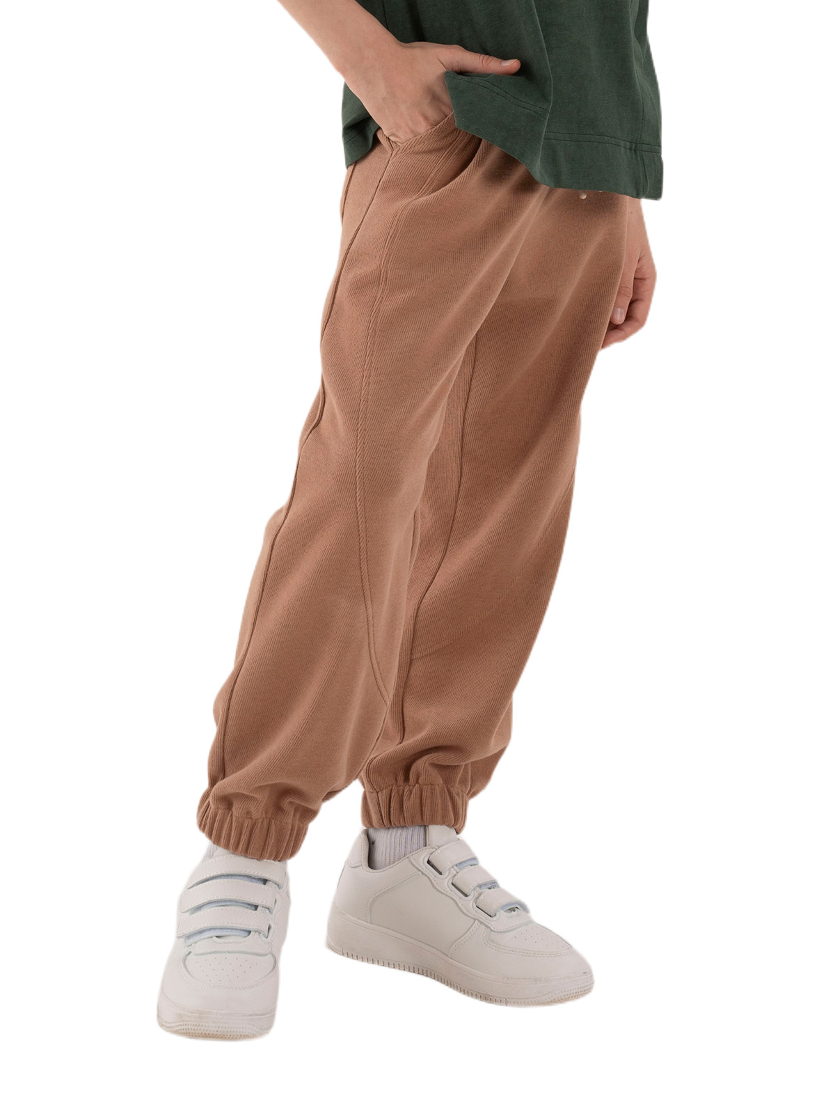 Брюки для мальчика О37170 (коричневый)