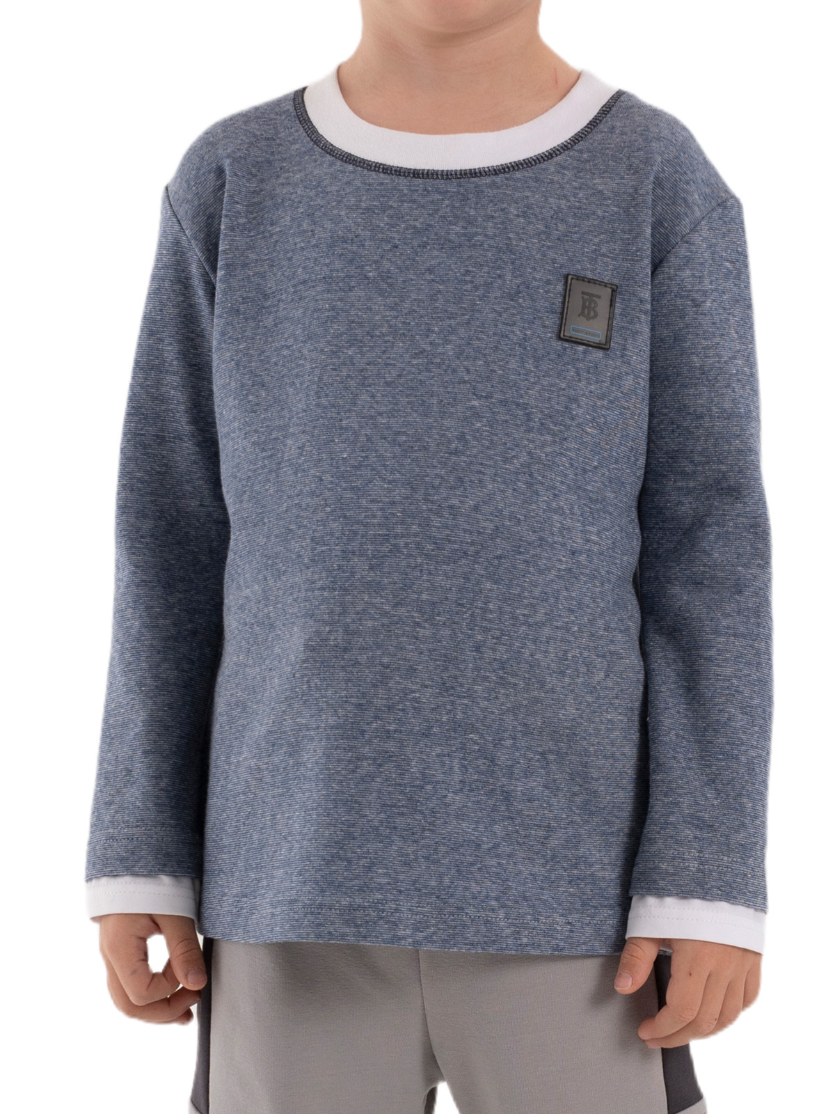 Джемпер для мальчика О37125 (деним)