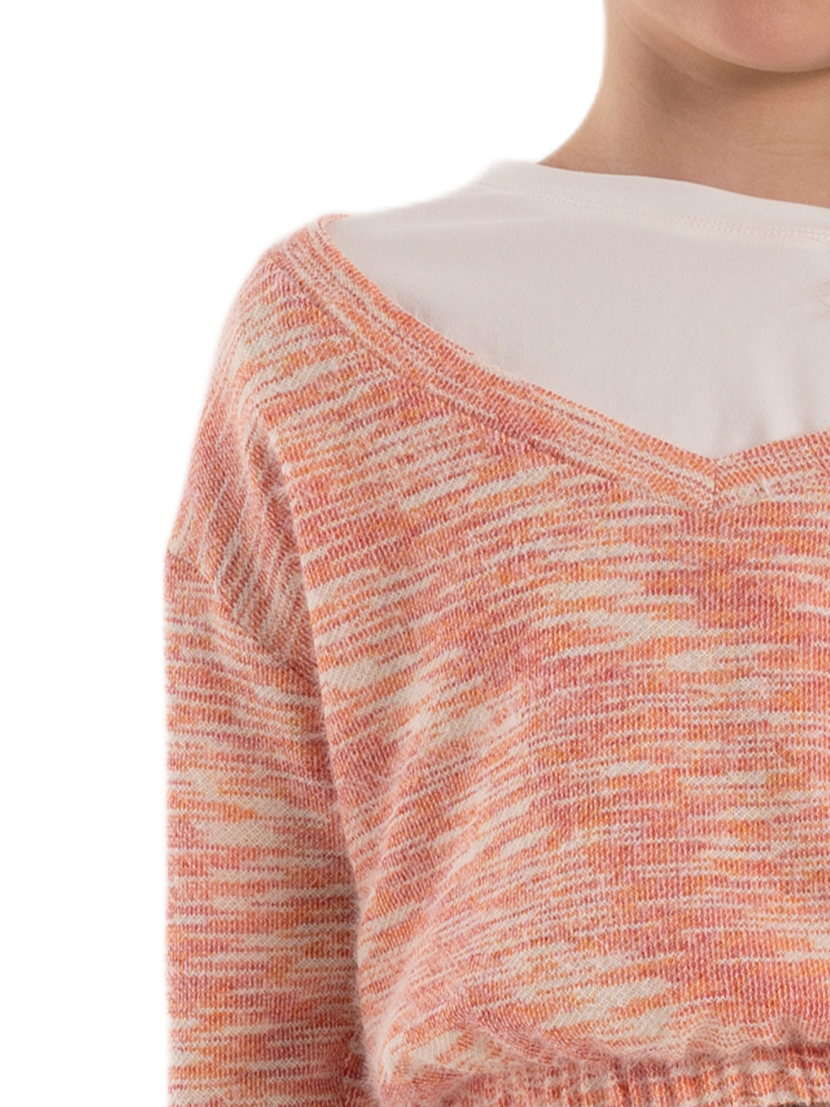 Джемпер для девочки О67075 (красный)