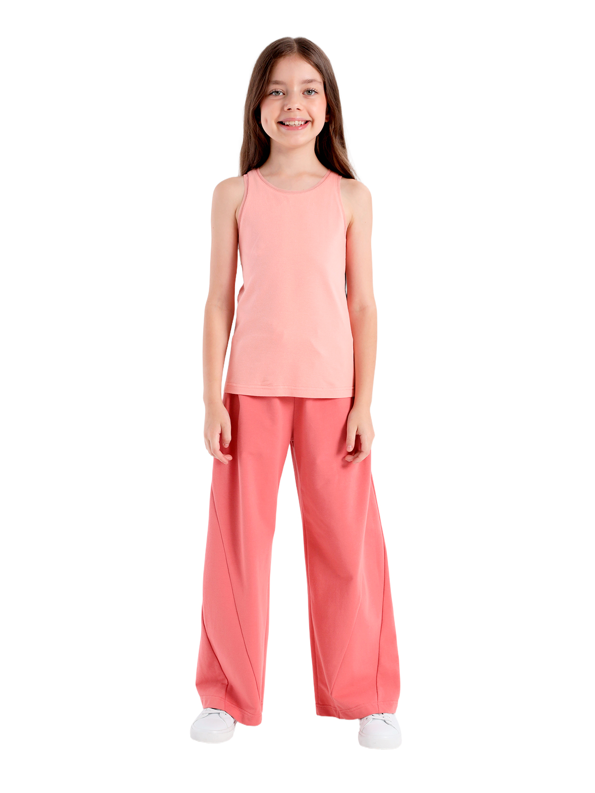 Джемпер для девочки О57277 (оранжевый)