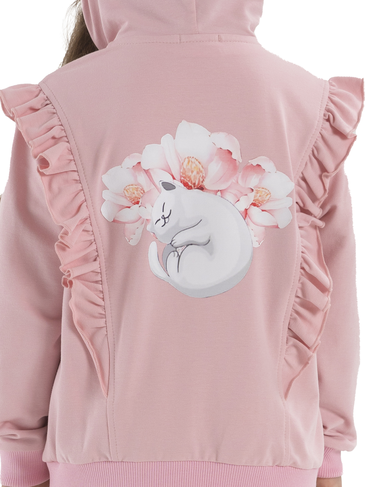 Джемпер для девочки О56813 (розовый)