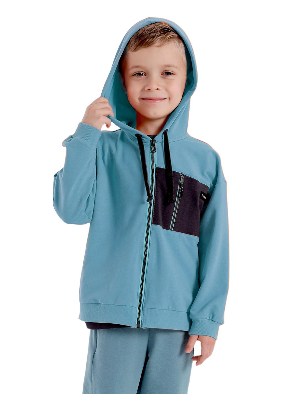 Джемпер для мальчика О47324 (голубой)