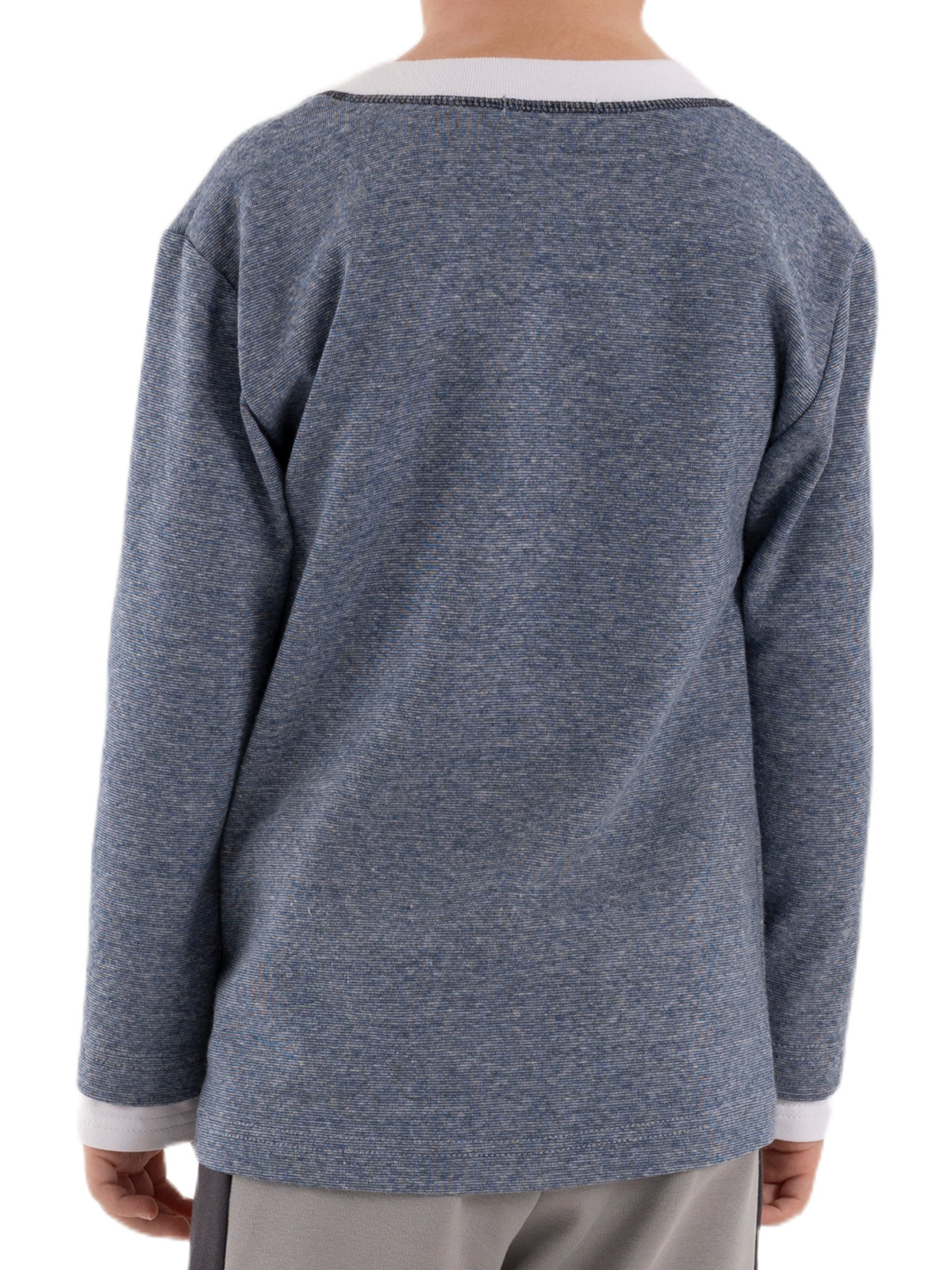 Джемпер для мальчика О37125 (деним)