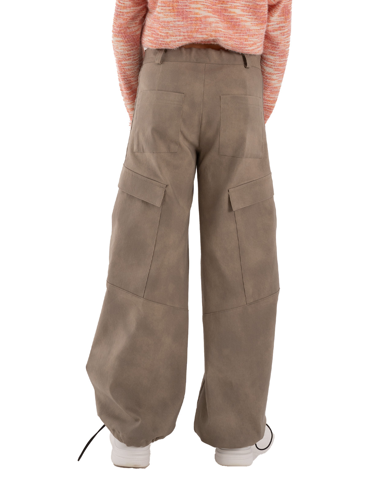 Брюки для девочки О67080 (хаки)