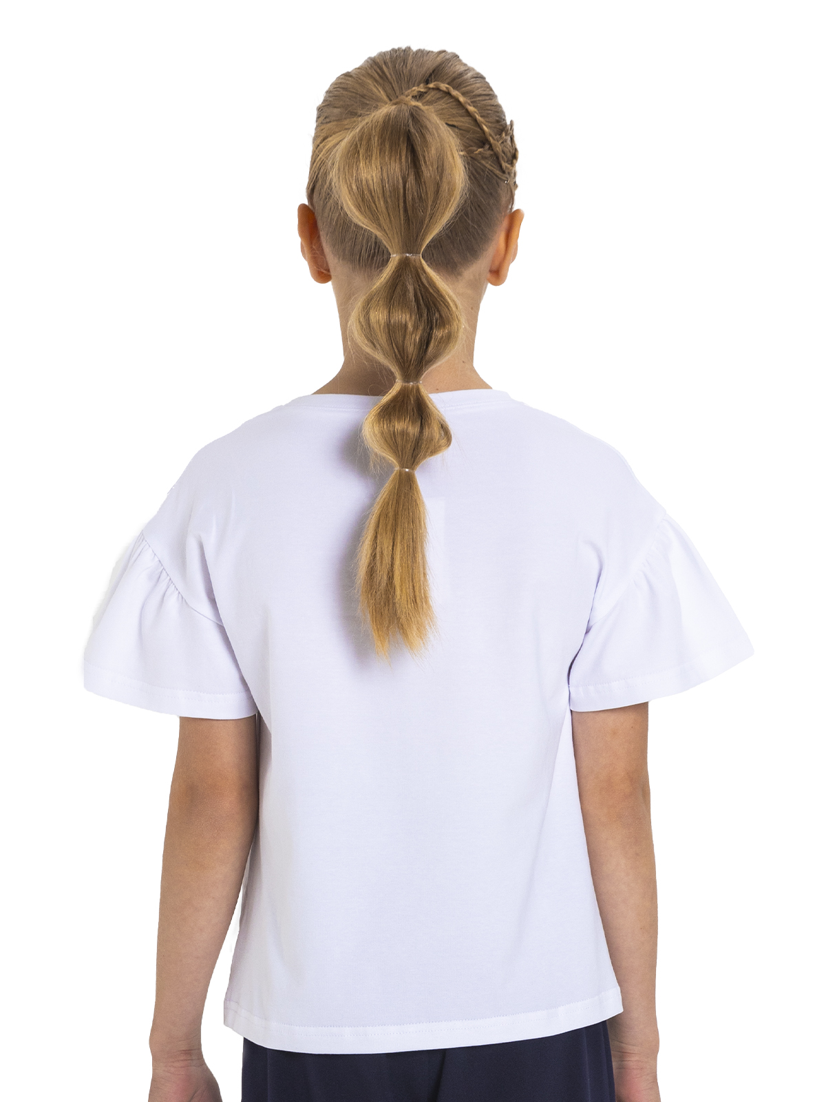 Джемпер для девочки О76450 (белый)