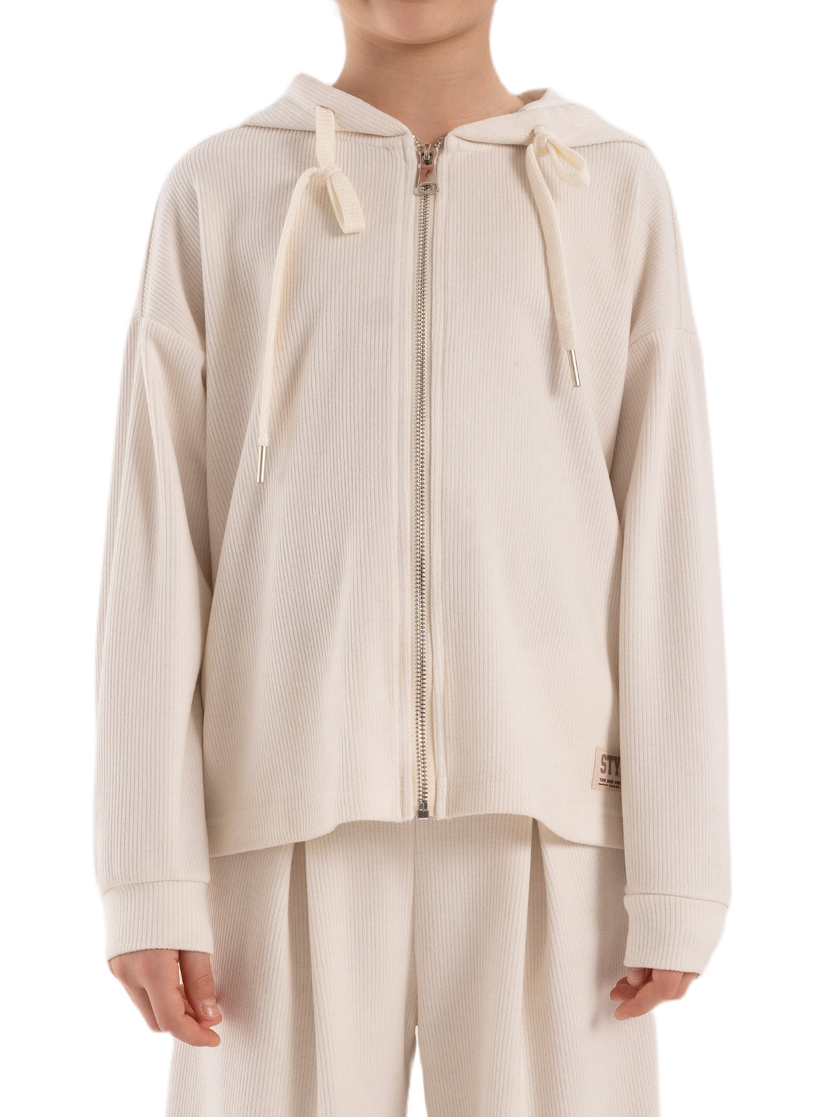 Джемпер для девочки О67077 (белый)