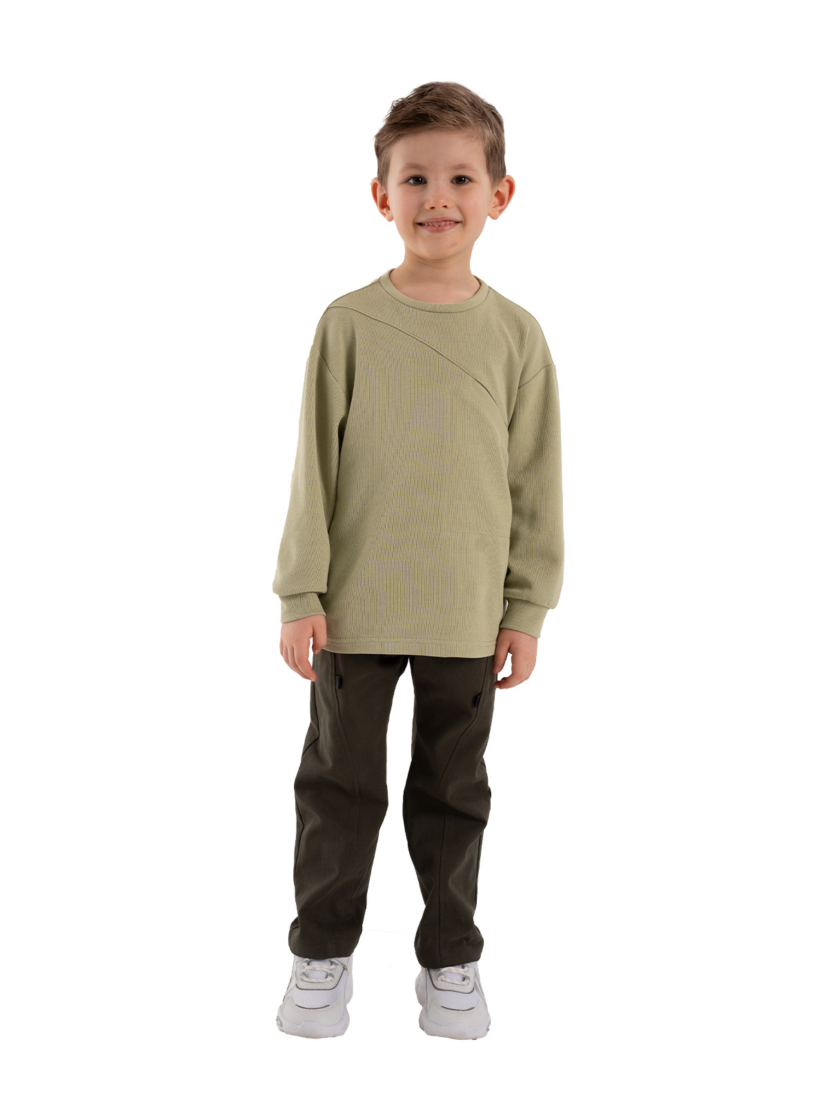 Джемпер для мальчика О37177 (зеленый)