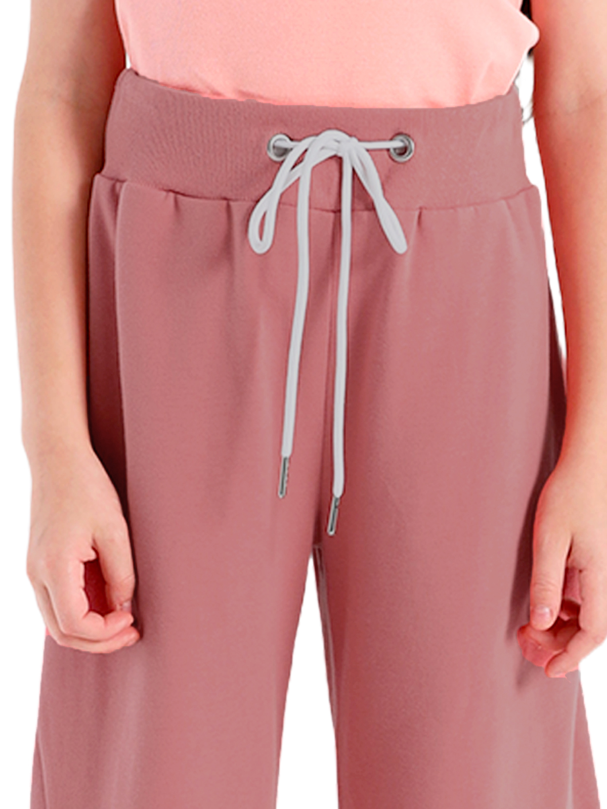 Брюки для девочки О57279 (красный)