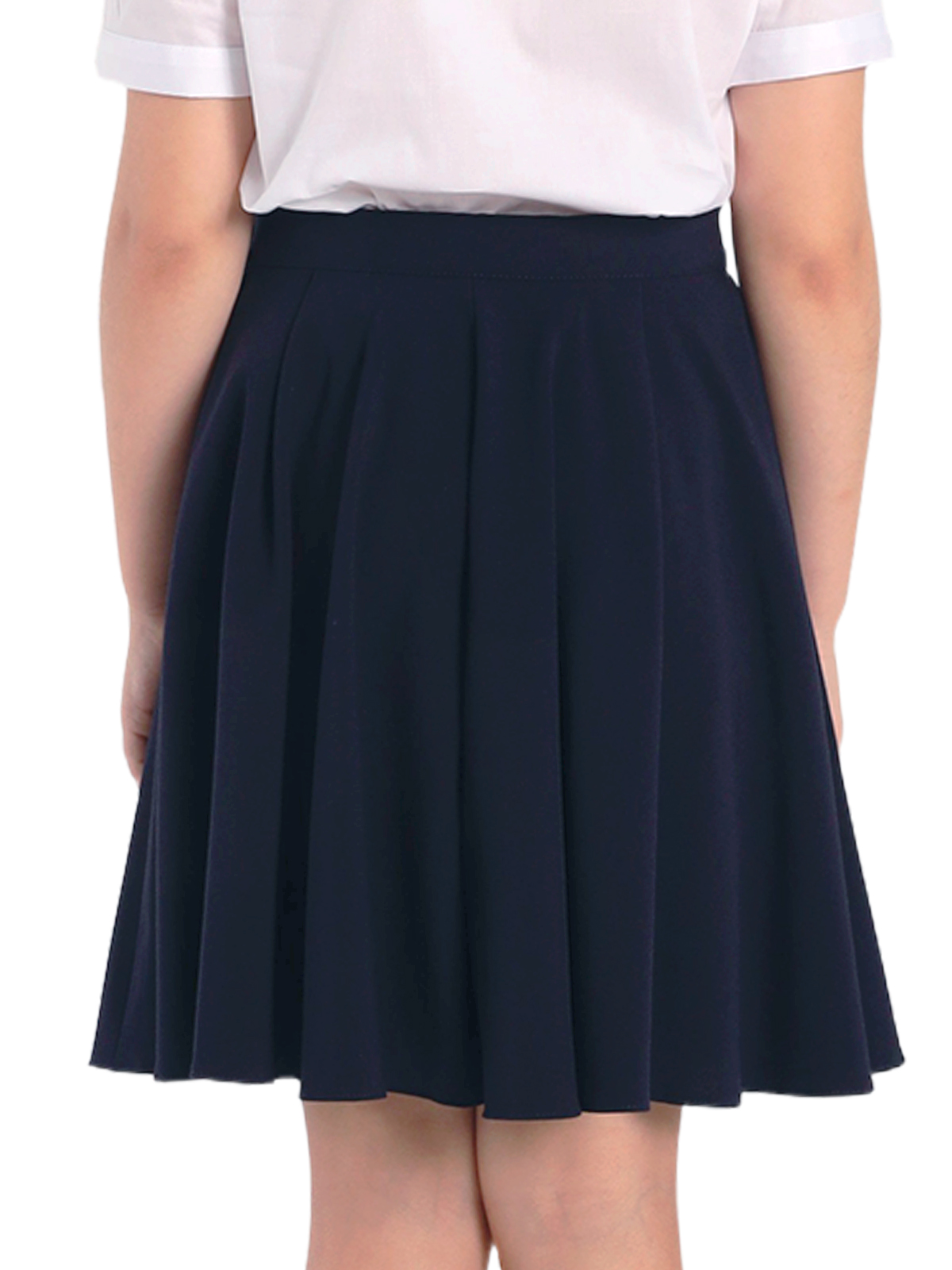 Юбка-шорты для девочки О76454 (синий)