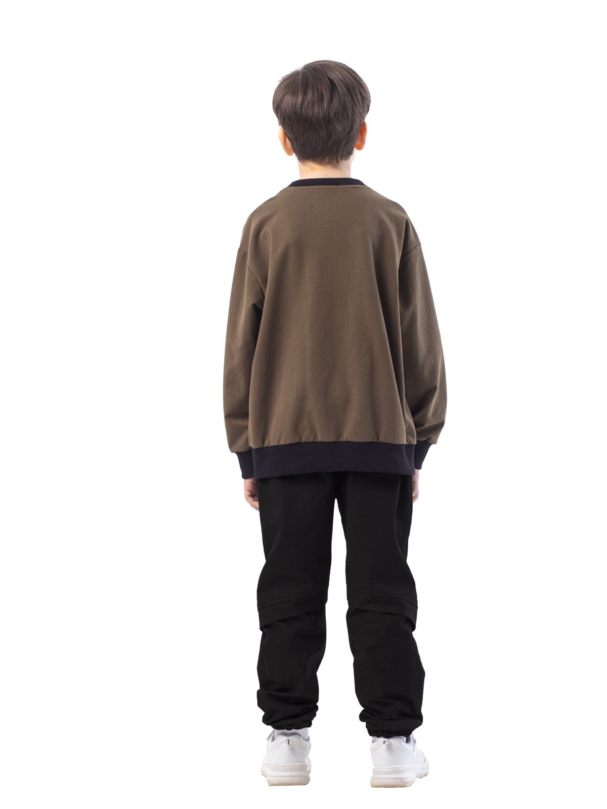 Брюки для мальчика О36680 (черный)