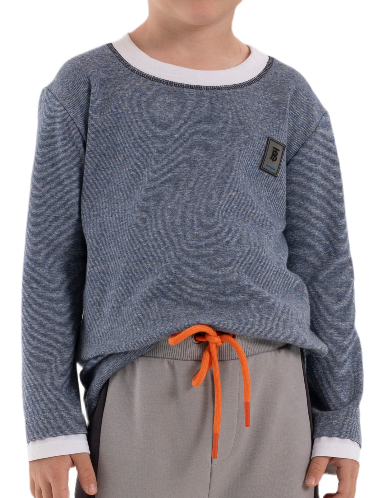 Джемпер для мальчика О37125 (деним)