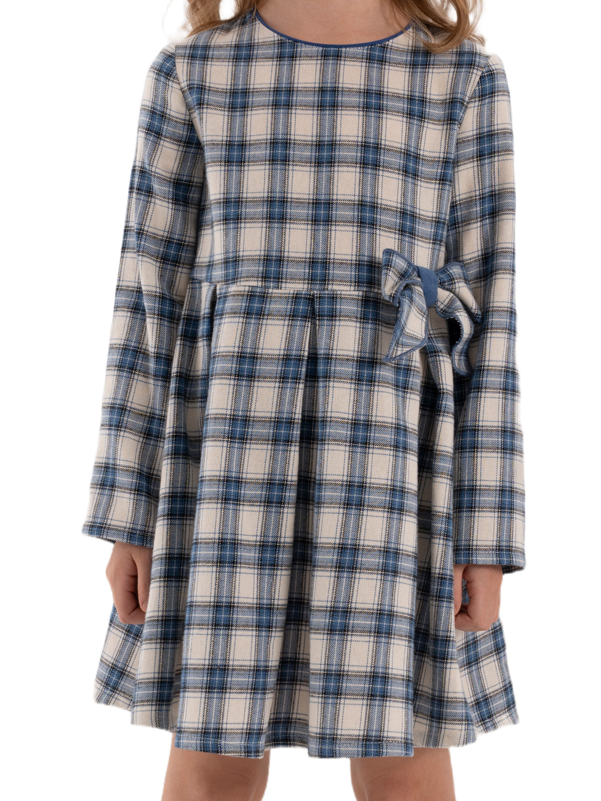 Платье для девочки О67144 (синий)