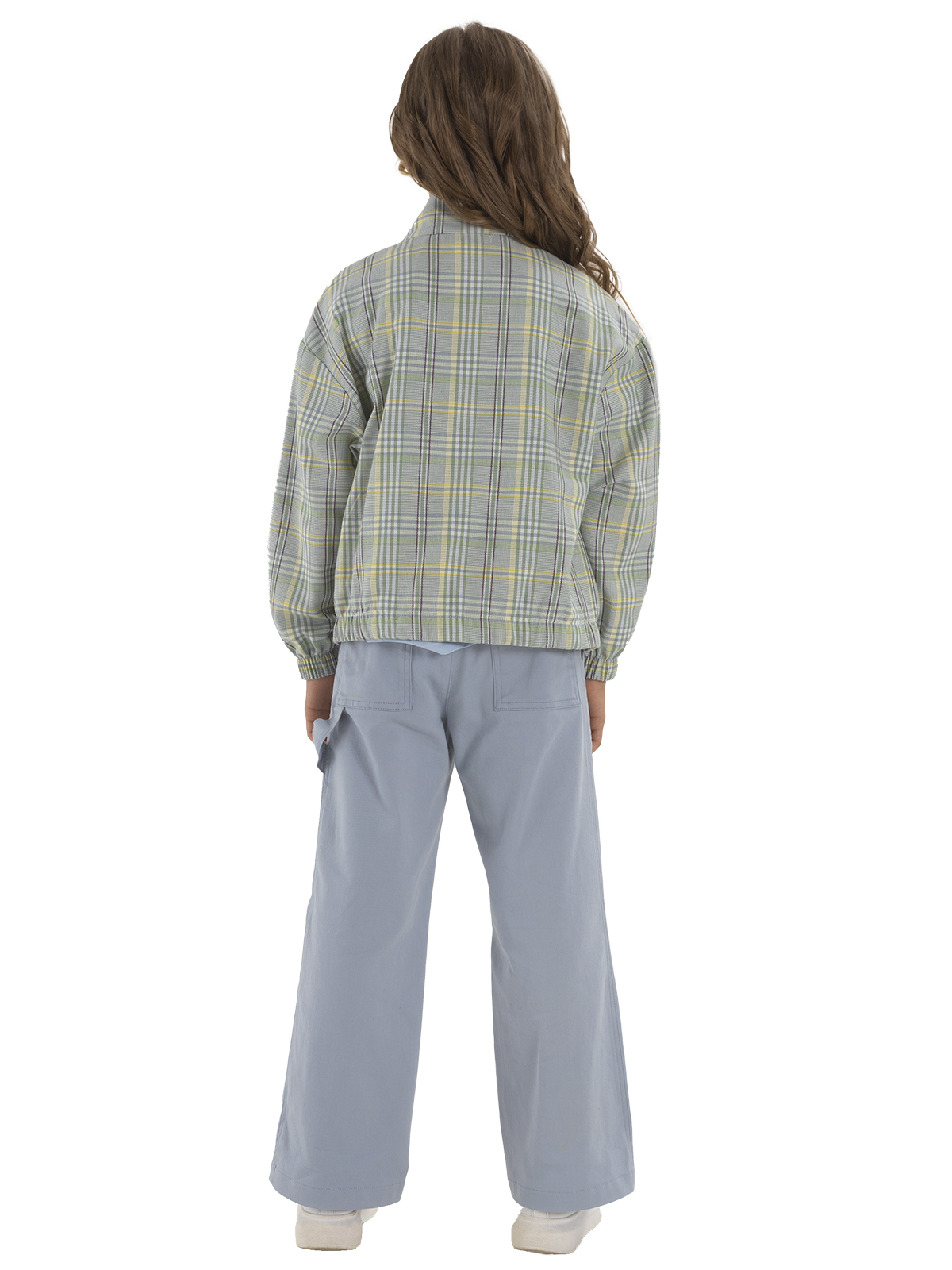 Жакет для девочки О56825 (зеленый)