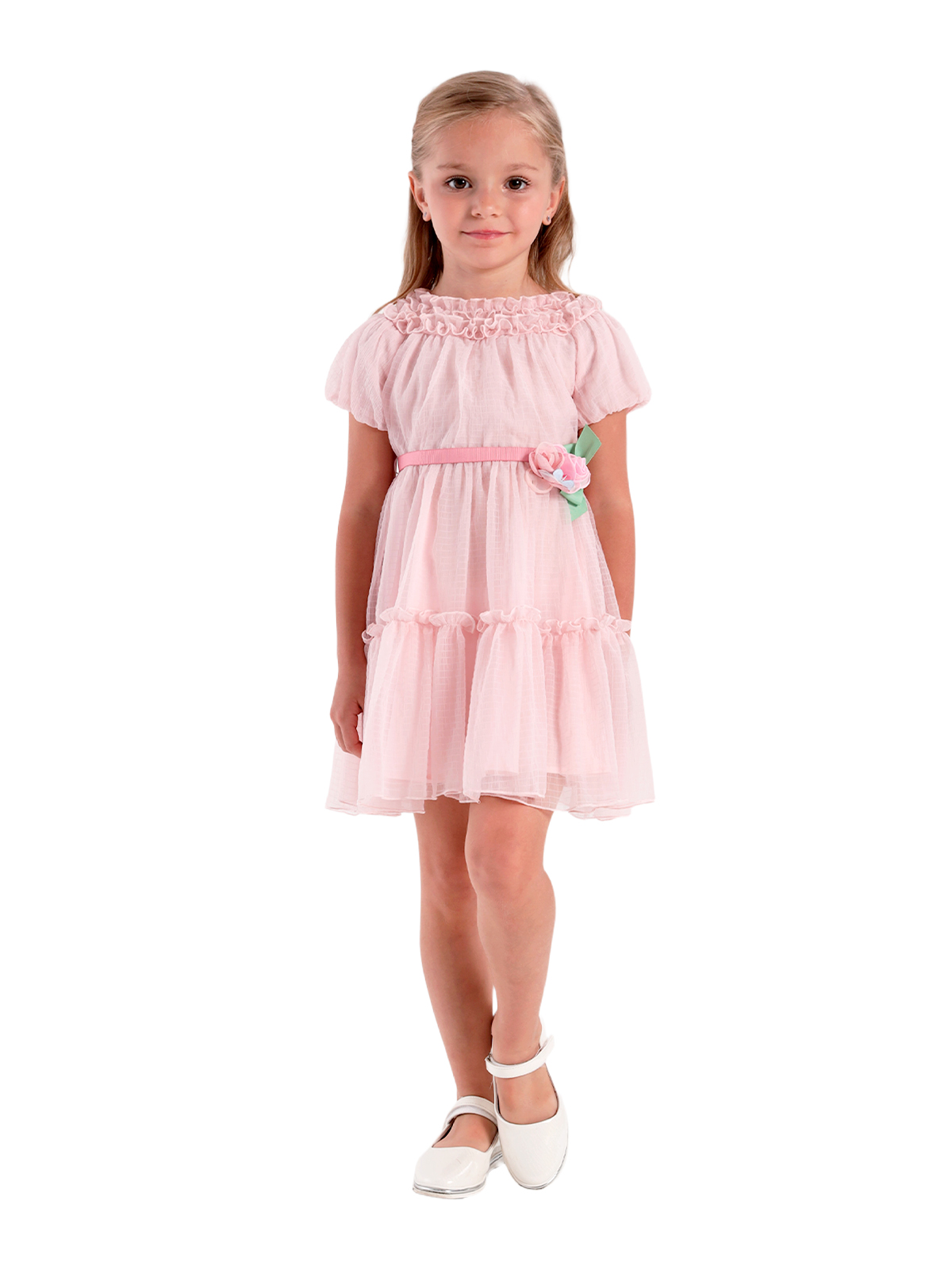 Платье для девочки О57241 (розовый)