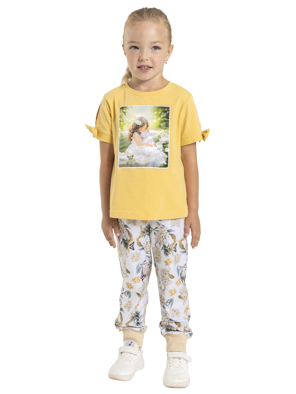 Джемпер для девочки О56905 (желтый)